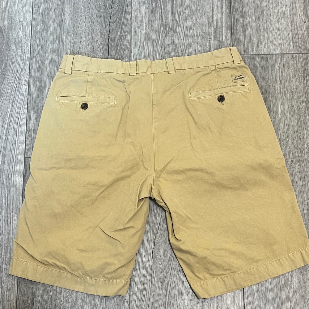 Brooks Brothers Khaki Bermuda Shorts-Size 33